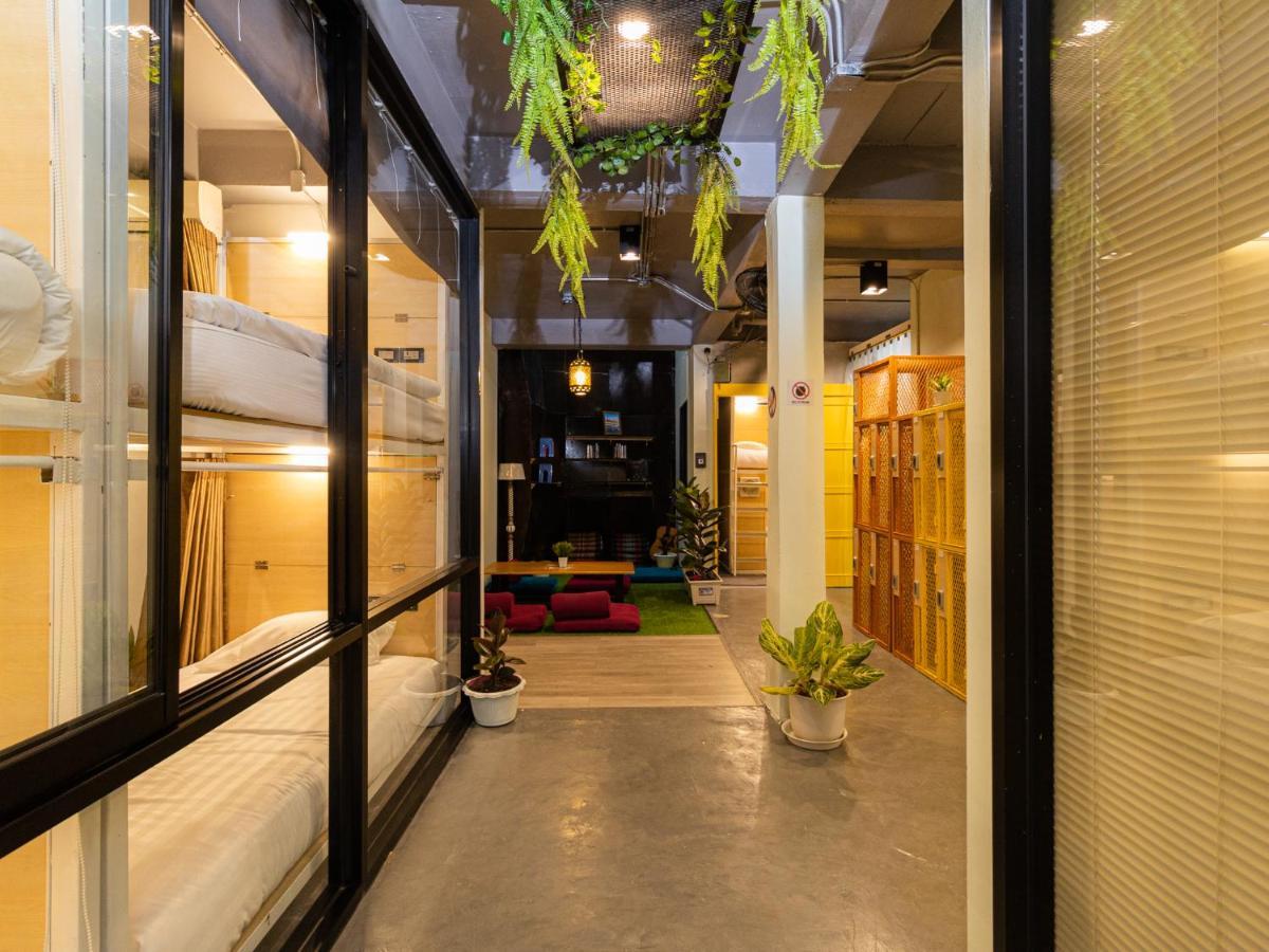Khao San Social Capsule Hostel Bangkok Zewnętrze zdjęcie