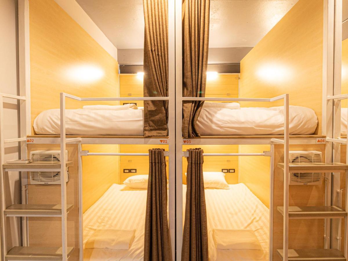 Khao San Social Capsule Hostel Bangkok Zewnętrze zdjęcie